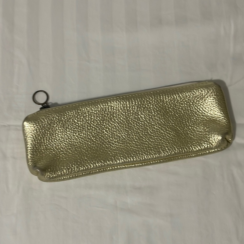 Gold Metallic Clutch